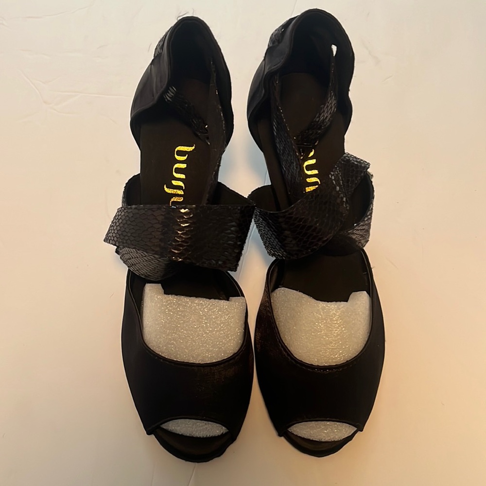Black dance heels..